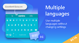 screenshot of Microsoft SwiftKey Beta