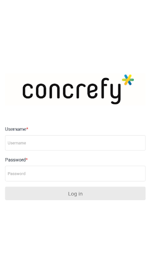 Android application Concrefy screenshort