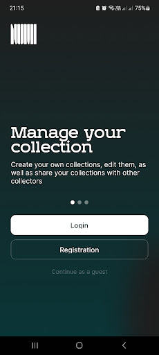 Android application Numisnipe screenshort
