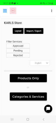 The Muttz Nutz - Services Screen 2