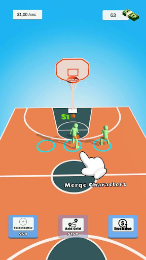 Android application Basketball Clicker screenshort