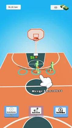 Basketball Clicker - Screenshot 1