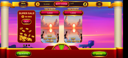 Android application Cats Slots: Casino games screenshort
