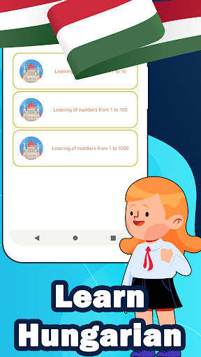 Numbers in Hungarian language Screen 2