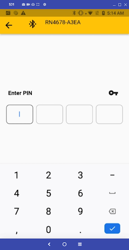 Android application EGOpro EASY Programmer screenshort