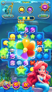Sea creatures – Match 3 game 2