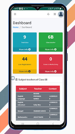 CTS Care Teacher Screen 3