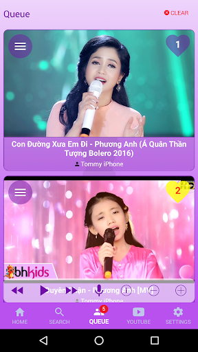 Android application TKaraoke Songbook 2 screenshort