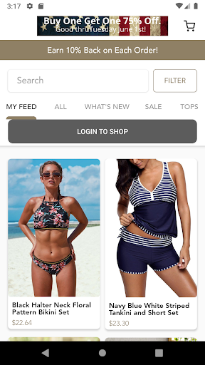 Screenshot of Allie J Boutique