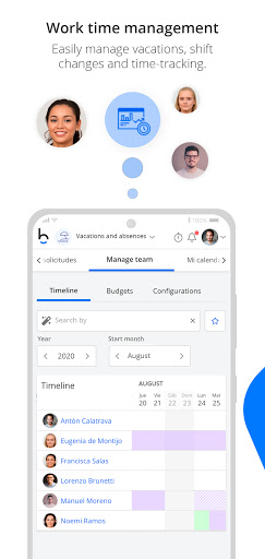 Bizneos Human Resources App Screen 3