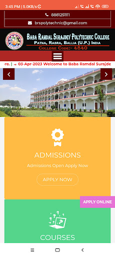 BRS Polytechnic College Screen 2