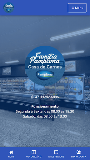 Android application Casa de Carnes Pamplona screenshort