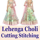 Lehenga Choli Dresses Cutting And Stitching Videos icon