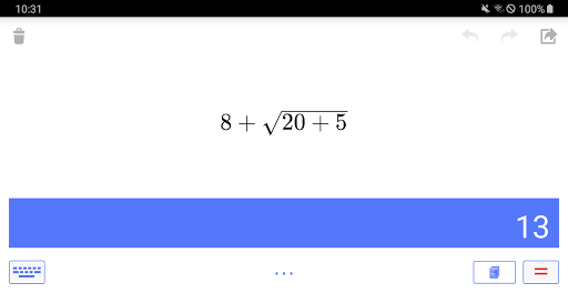 Selvy PenCalculator Screen 2