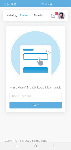 Android application Bookubuku screenshort