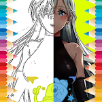 Cover Image of Baixar Coloring Game For Nanatsu No Taizai 1.3 APK
