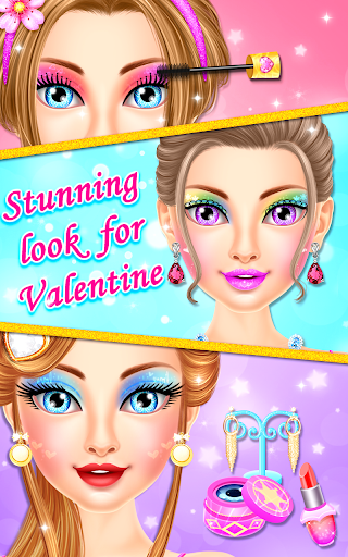 Valentine Beauty Salon Game