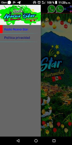 Radio Nueva Star-Huaranchal Screen 2