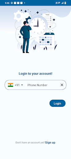 Android application Oob Associate screenshort