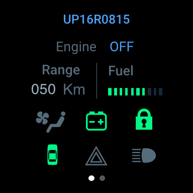 Android application Suzuki Connect screenshort