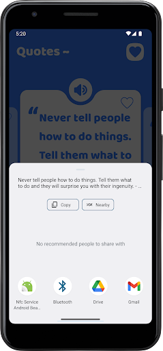 Quote Diary Screen 3