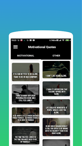 Daily Motivational inspiration Screen 2
