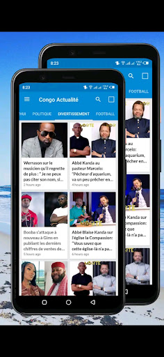 CONGO ACTUALITES TEMPS Screen 2