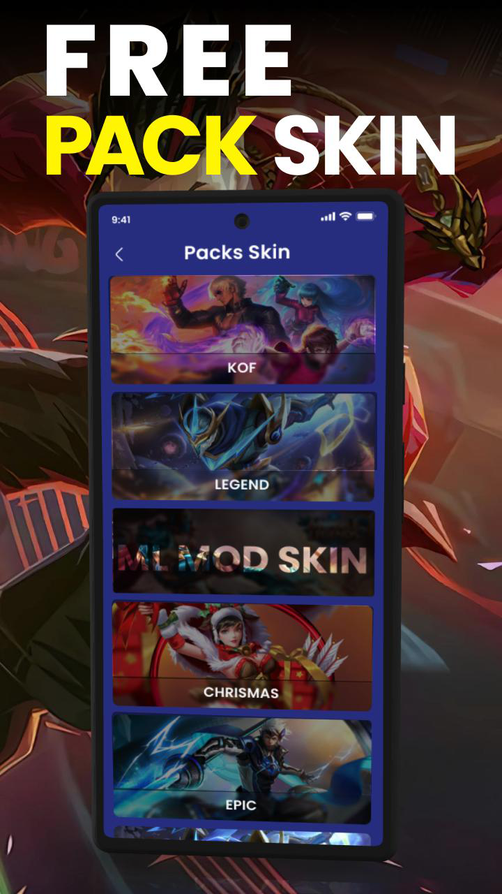 Tải ML Skin Tools MLBB New Skins App trên PC với giả lập LDPlayer