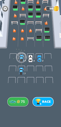 Android application Merge and Race screenshort