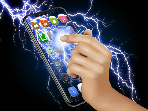 Android application Electric Screen Effect (Prank) screenshort