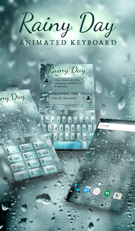 Rainy Day Live Wallpaper Theme - 5.10.45 - (Android)
