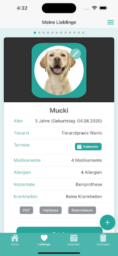 YOPIN - Your Pet Info Screen 3