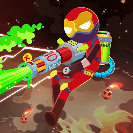 Stickman Destroy - Super Warri