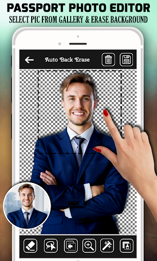Android application Passport Size Photo Maker screenshort