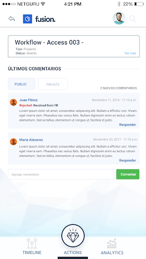 Android application Rootnet Intranet screenshort