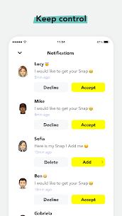 Hoop – New friends on Snapchat Apk 2022 4