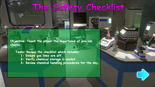 Safety Procedures Screen 2