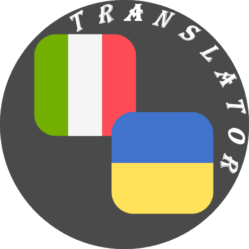 Italian - Ukrainian Translator logo