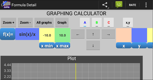 Interactive Graphs Screen 3