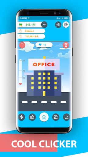 Android application Invest Clicker: Idle Tap Game screenshort