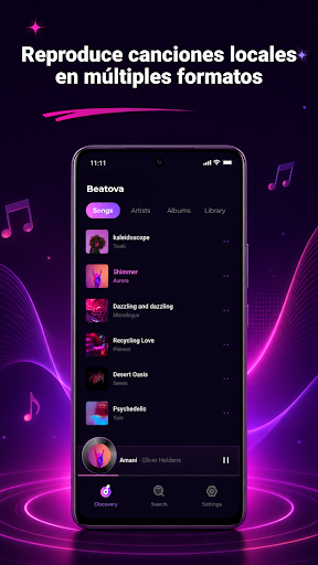 Beatova - MP3 Player screenshot 1