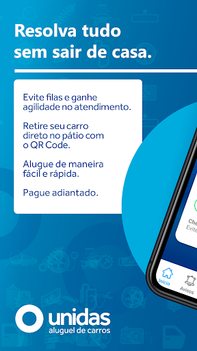 Android application Unidas - Aluguel de Carros screenshort