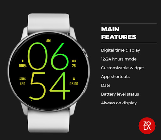 Mango Watch Face Screen 2