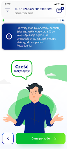 Android application Bidcar Control System screenshort