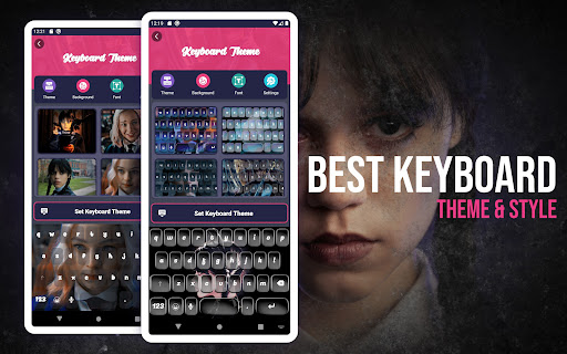 Wednesday Keyboard Theme Pro