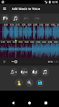 screenshot of Add Music to Voice