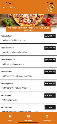 Skyline Pizza Stolberg Screen 3