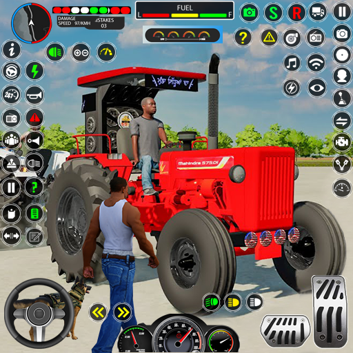Indian Tractor Farming 3D Sim