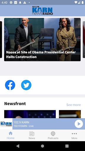 Android application NewsRadio 102.9 KARN screenshort