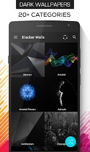 Blacker Wallpapers in 4K Screenshot